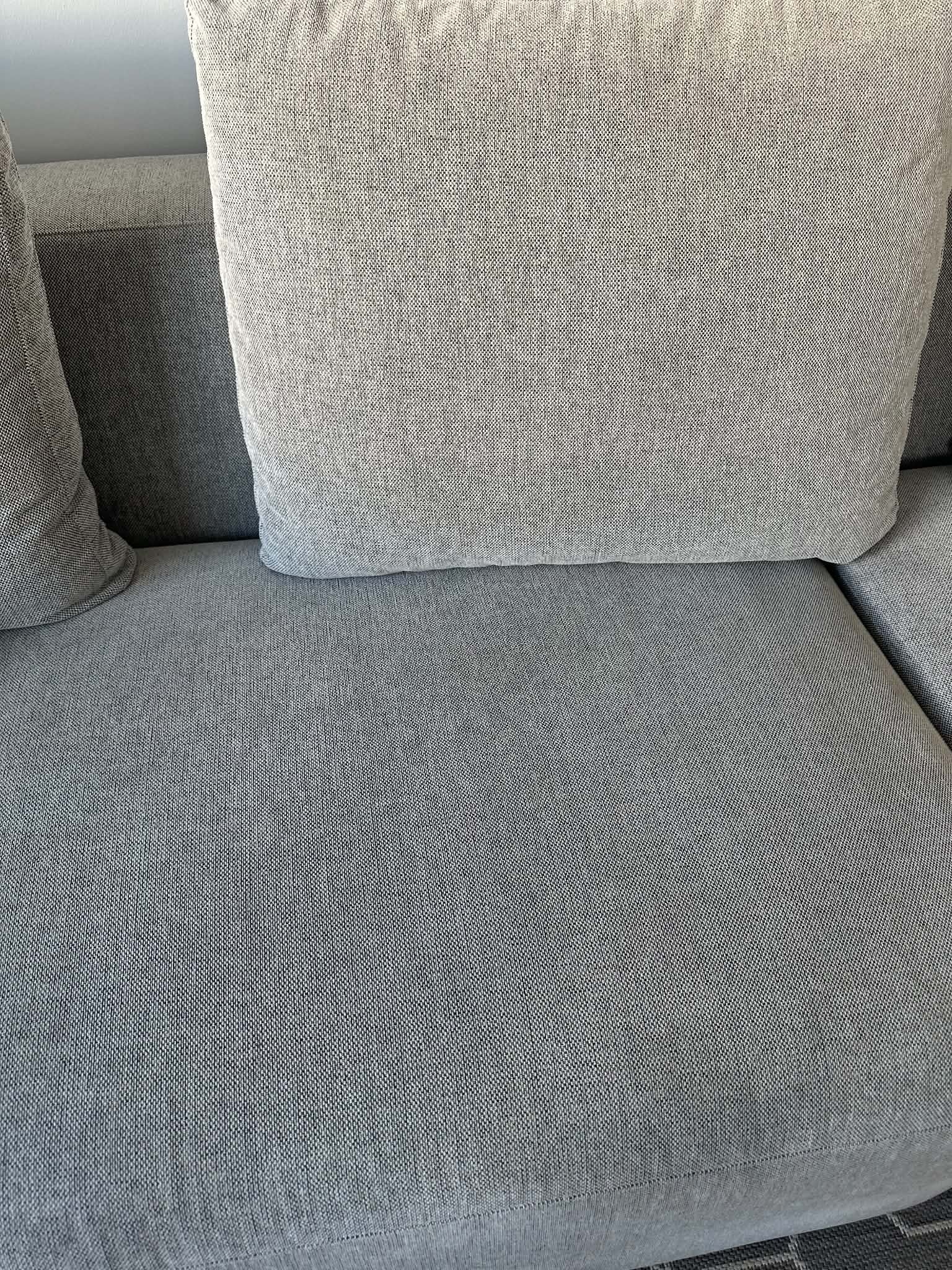Sofa efter rens – ren og frisk